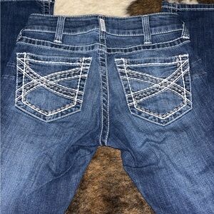 Ariat Blue Denim Bootcut Jeans